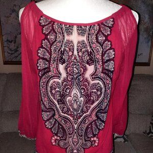 blouse INC-International Concepts